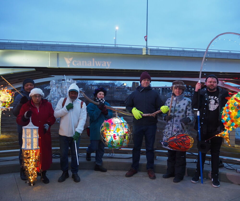 The Towpath Trail Lantern Parade Welcomed Spring to Cleveland on March 11